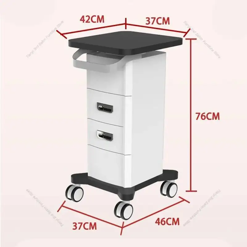 أعلى الشمال الصف عربة تسوق مانيكير أداة الرف الوشم صالون عربة الطبية تجميل صالون الأثاث Kosmetik Wagen FYST #6