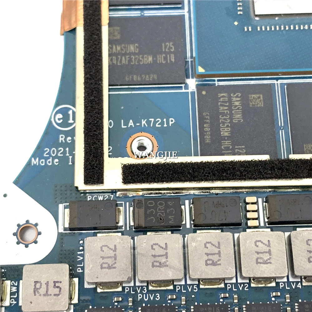 اللوحة الأم للكمبيوتر المحمول LA-K721P M74234-001 M74234-601 لـ HP Studio 15 G8 SRKT6 I9-11950H 32G QN20-E5-A1 RTXA5000 16GB 100% العمل