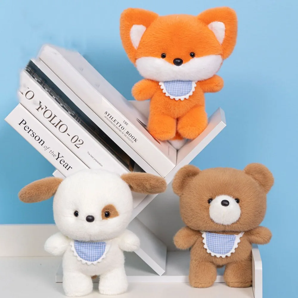 

Kid's Accompany Dolls Soft Little Bear Plush Toy Dog Cartoon Animal Animal Plush Doll Pet Cute Plush Bear Doll Boys Girls