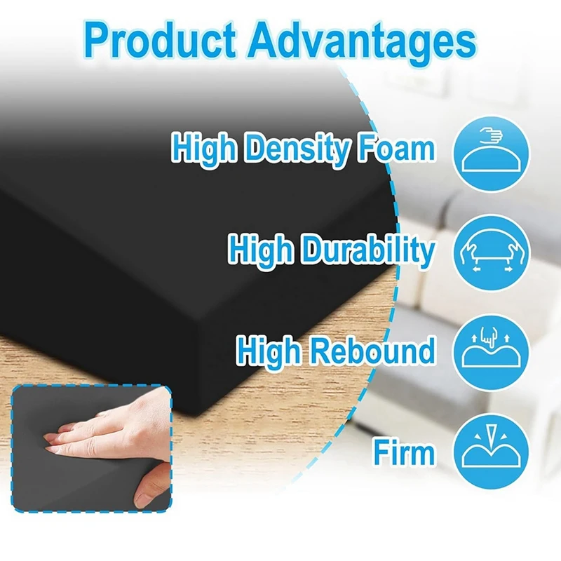

Sofa Cushion Support Board Couch Cushion Support for Sagging Seat, 3pcs Sofa Furniture Seat