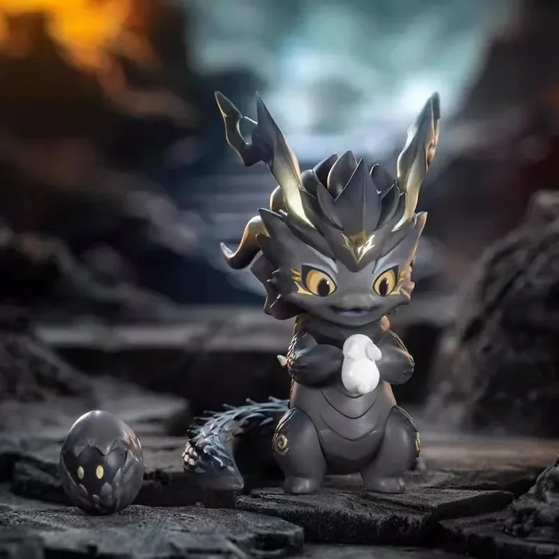 

Классика горов и рек вместе с длинной серии Mystery Box Loong Фигурки слепая коробка Коллекционная модель игрушки в подарок