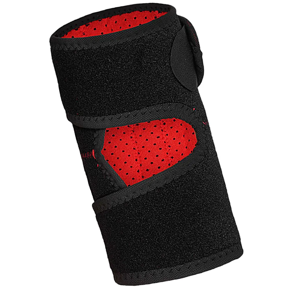 

Sports Elbow Protector Black Breathable Arm Brace Compression Sleeve Men Women Cycling Running Adjustable Padded
