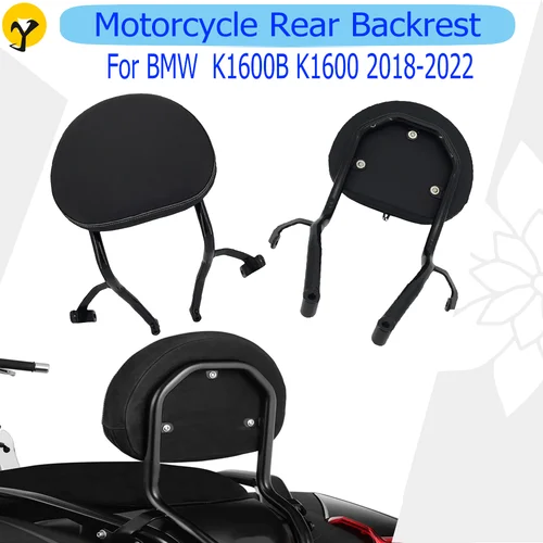 二輪車用背もたれラゲッジラック,リアサポート棚,トランク,BMW k1600b,k1600,2018, 2019, 2020, 2021, 2022用