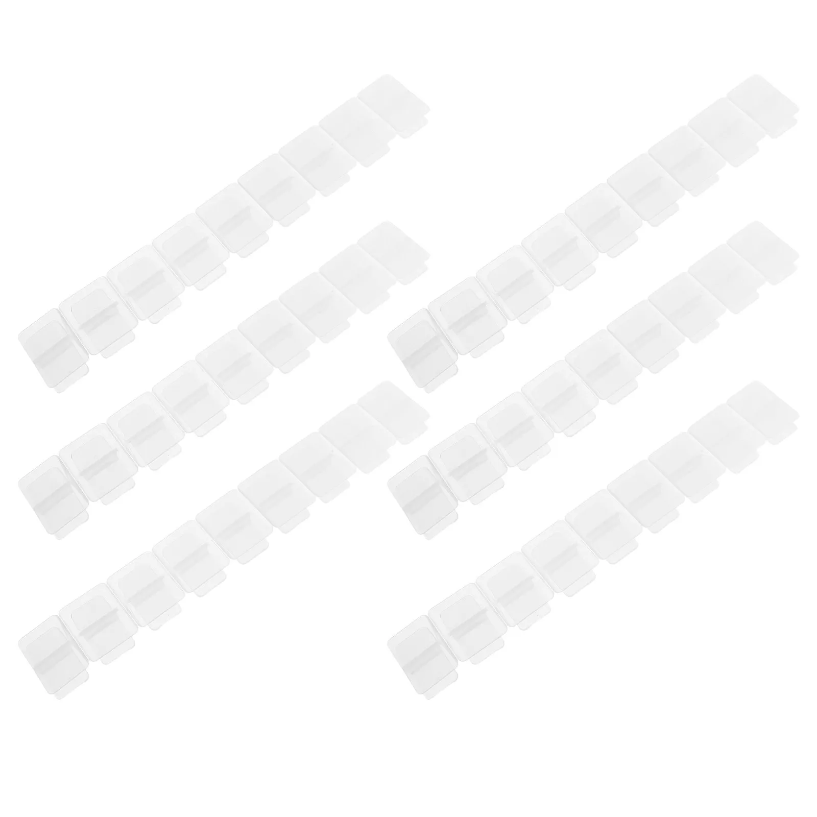 6Pcs Transparent Plastic Stackable Coffee Mug Organizer Adjustable Modular Cup Holder Space Saving Cup Rack Kitchen Cabinet