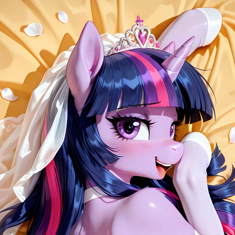 Dakimakura Anime Pillow cover Furry Twilight Sparkle Double-sided Print Of Life-size Body Pillowcase Gifts