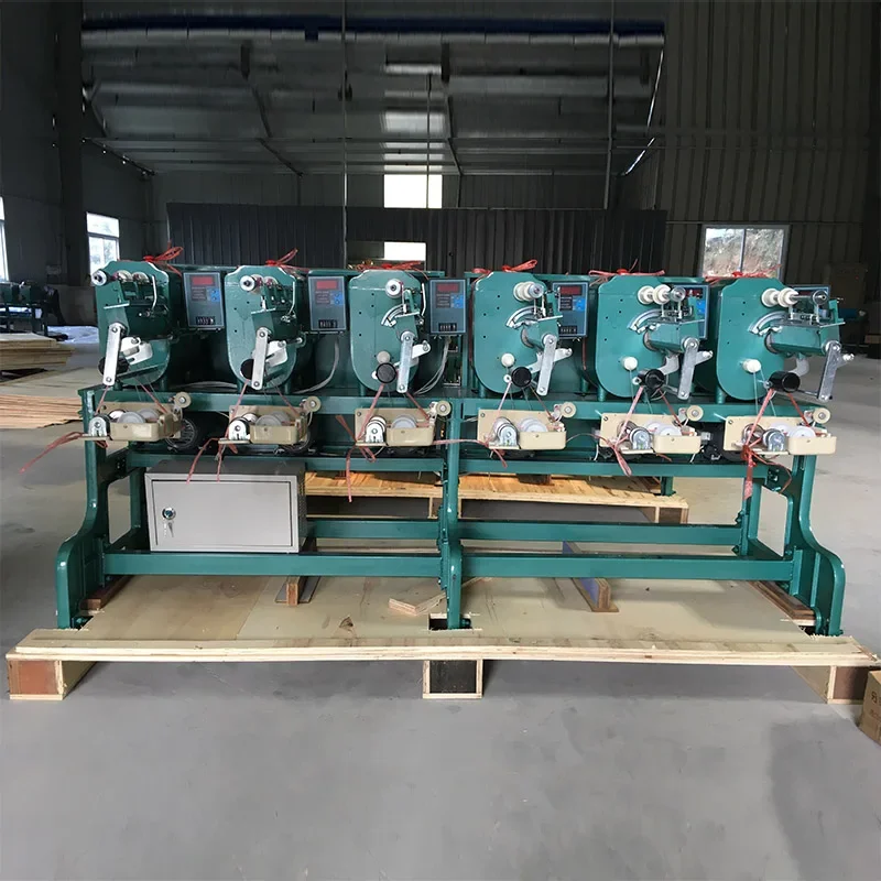 Auto Filament Yarn Winding Machine Yarn Spool Unwinding Machine Cone-to Cocoon Yarn Bobbin Machine Rewinding Machi