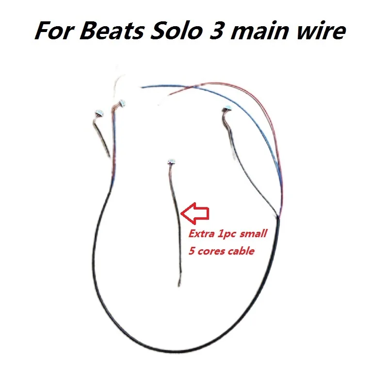 Original SOLO3 Interne Haupt Reparatur Draht Kern stirnband Kabel Für Beats SOLO 3 Interne PCB core draht reparatur ersatzteile ohr pad