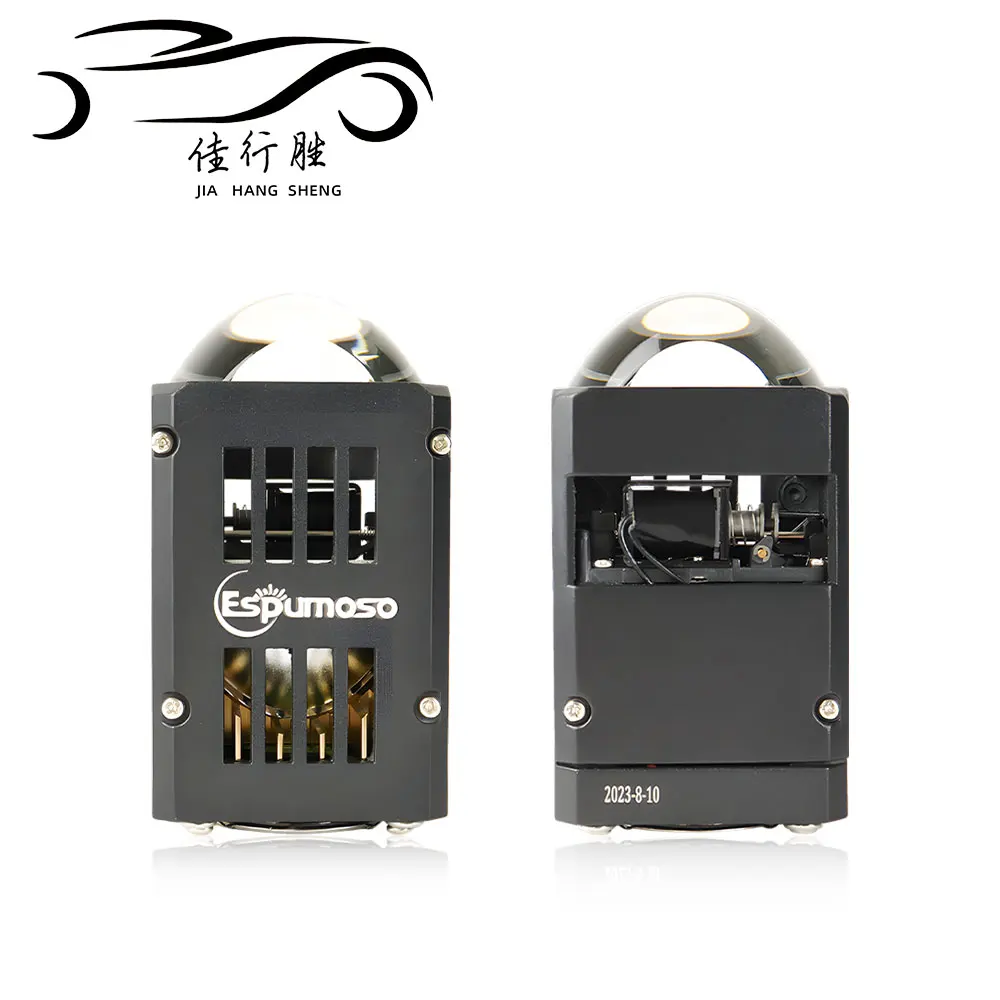 

80 Вт светодиодные фары высокой мощности 1,8 дюйма универсальные противотуманные лампы ближнего и дальнего света для автомобилей лазерные линзы Точечные светильники 1/2 шт.