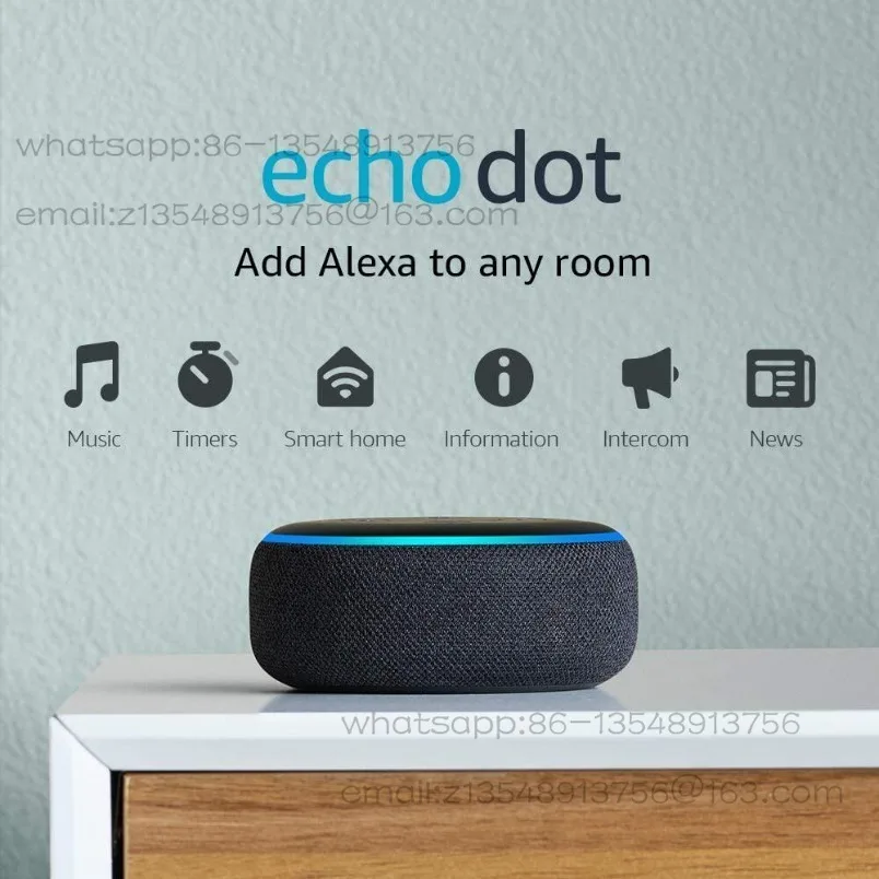 Original and genuine Dot 3rd generation smart speaker voice assistant factory direct sales