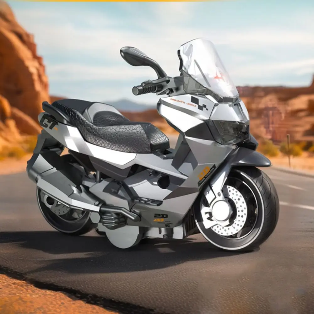 Miniatuur legering motorfiets model traagheid voertuig simulatie motorfiets mini ambachten motorfiets terugtrekken jongen kinderen