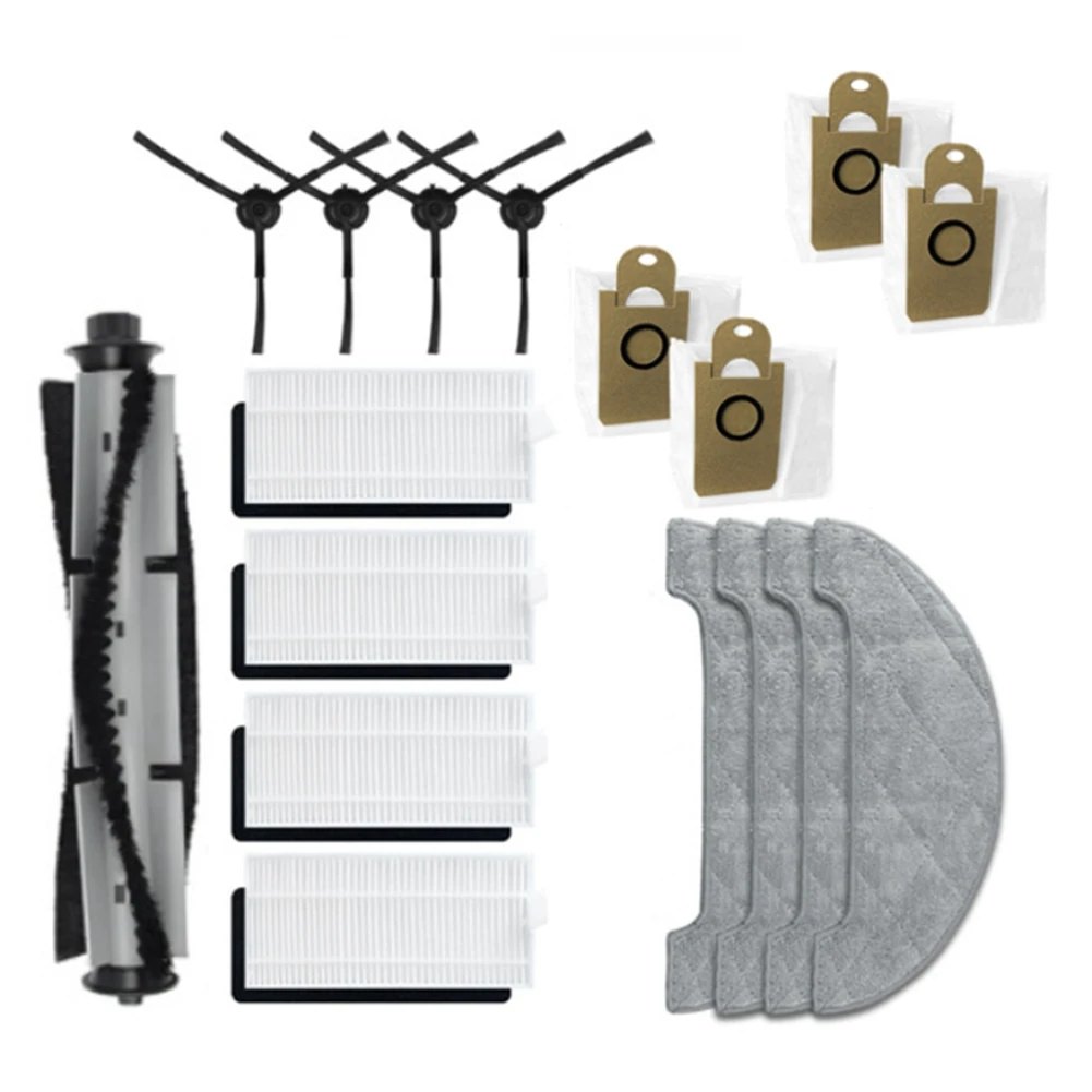 Estável para blaupunkt bluebot conforto mais robô aspirador de pó acessórios substituição escova lateral principal mop pano filtro ust saco