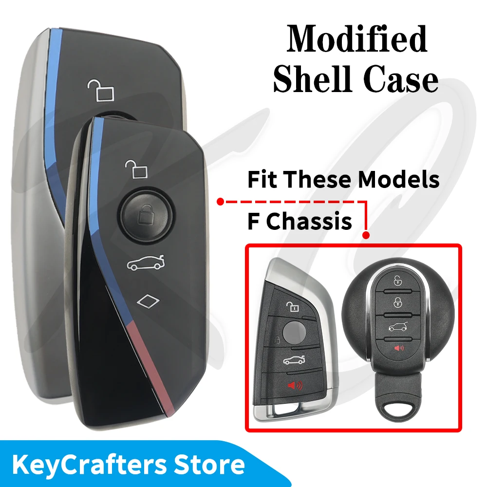 KC Modified Shell Upgrade Version For BMW 2010-2018 F Chassis CAS4 FEM BDC Insert HU100R Blade
