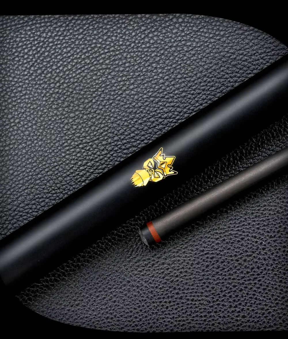 STLFLittle Monster 58 "Negro Evil Carbon Energy Break Punch Kick-off Jump Billar Pool Cue Stick 12,9 mm