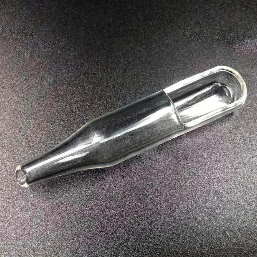 Xin Tester Borosilicate Glass Weighing Boat Bottle Laboratory Weighing Funnel Hopper 20*60mm/30*85/25*75/15*40/15*25mm