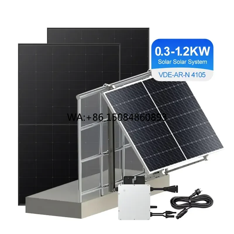 600W 800W Balcony PV Solar System Commercial Solar Technology for Home Balcony Use Balcony solar power generation
