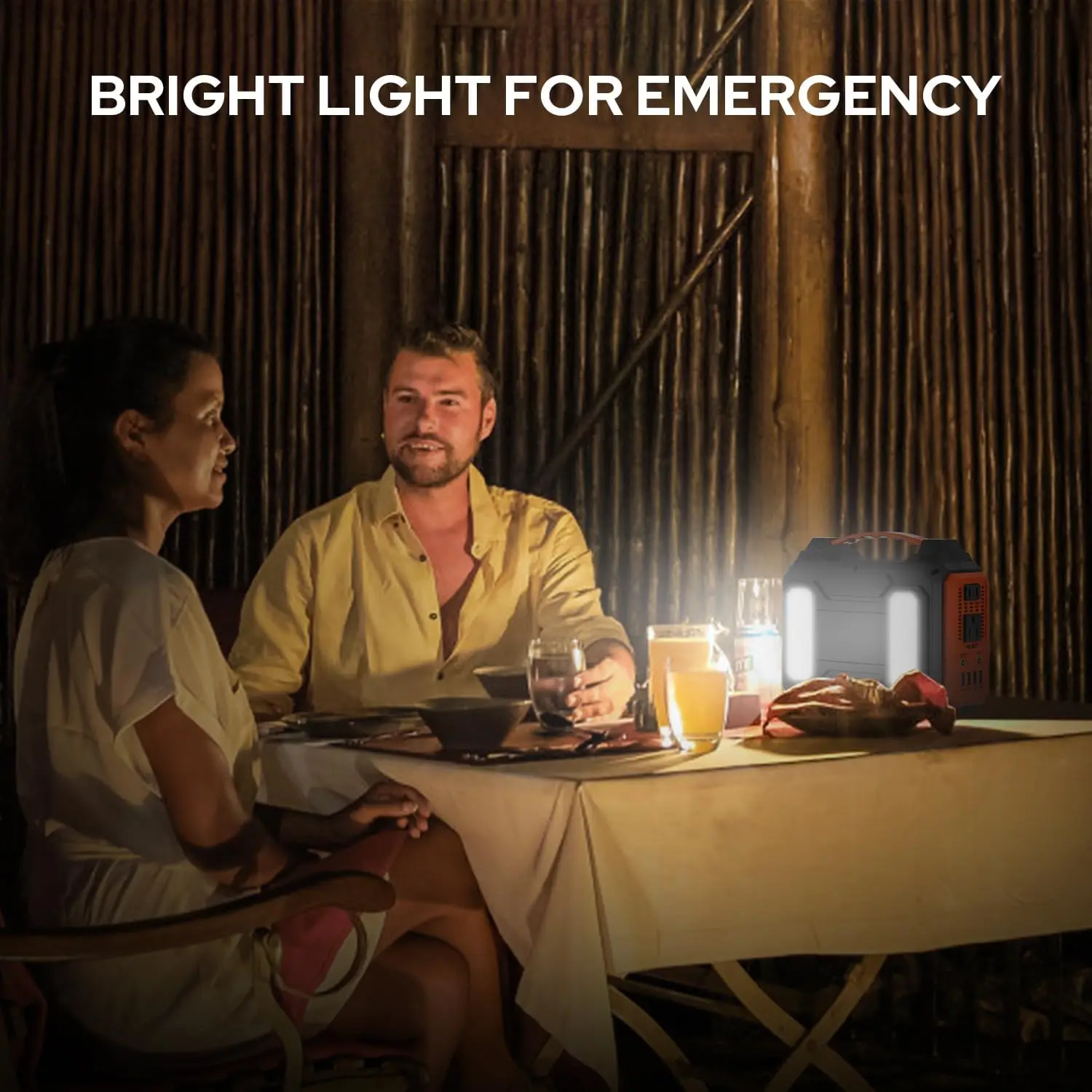 table Power Station 250Wh, Solar Generator Power Bank 110V Large Power Bank With Ac Outlet For Laptop For Home Use Camping