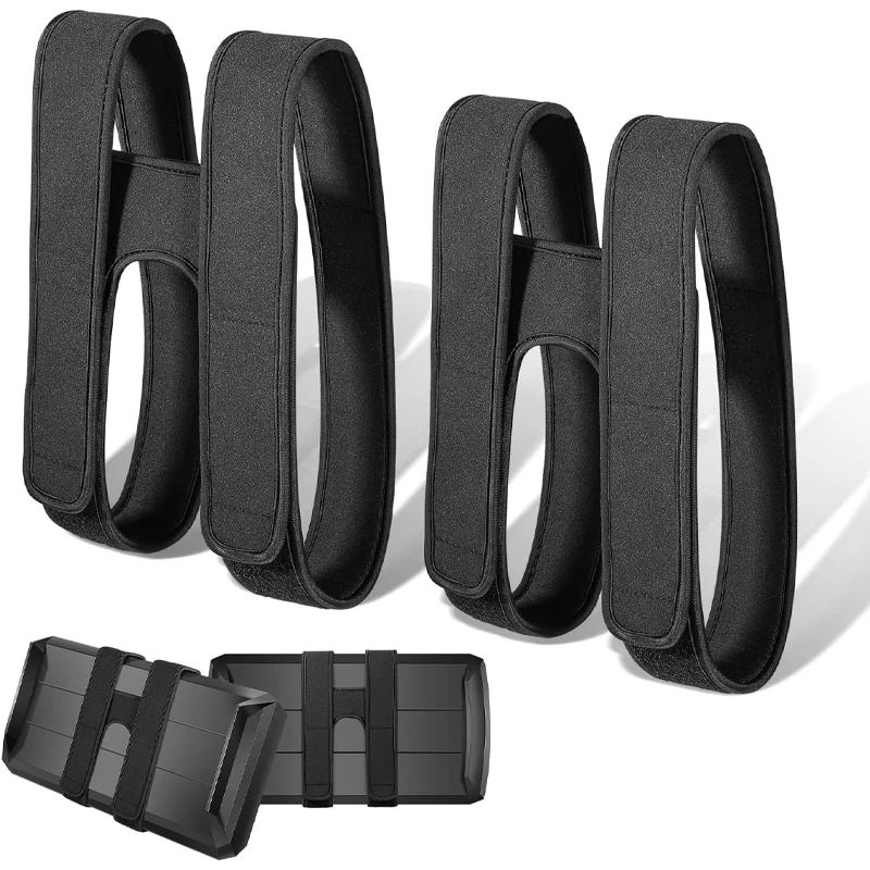 2 Pack Fish Finder Cover Strap/Fishing Graph Cover Straps for Securing Graph Cover for Travel