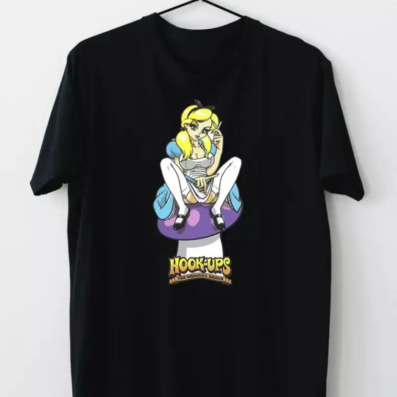 Hookups Skateboard Wonderland Mushroom T Shirt