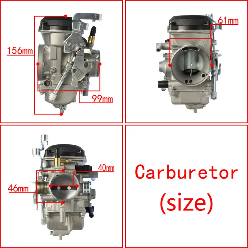 

Carburetors are suitable for Kawasaki KLR650, KLR650 15004-0072 CVK from 2008 to 2018 ldd