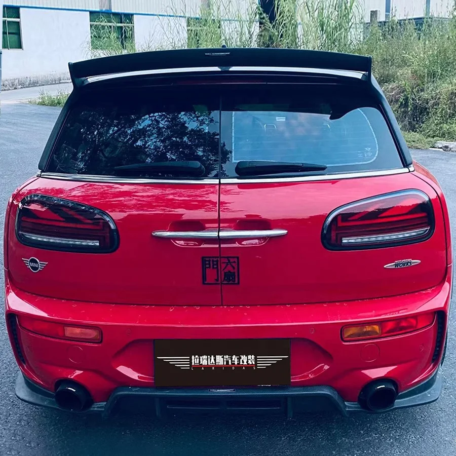 جديد ألياف الكربون طقم الجسم MINI JCW CLUBMAN F54 الجبهة الشفاه الجانبية التنانير الخلفية الناشر اكسسوارات السيارات