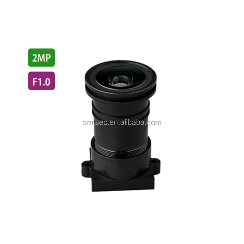 

4mm F1.0 M16 Starlight Lens for Night Vision, 2MP Low Light CCTV Lens 88° View | Budget Night Solution $17.00