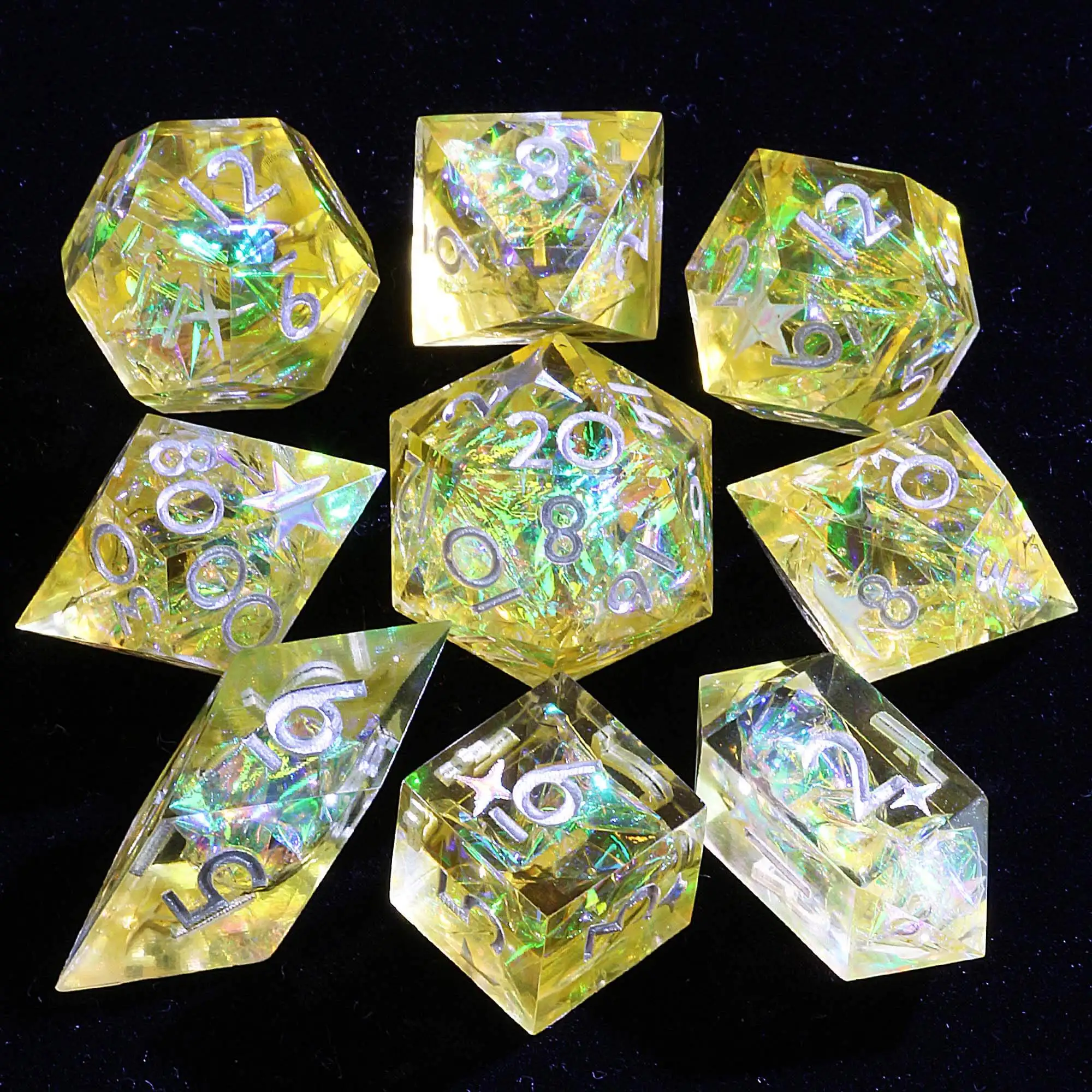 

9 Polyhedral Sets D and D Dice Honeycomb Starlight