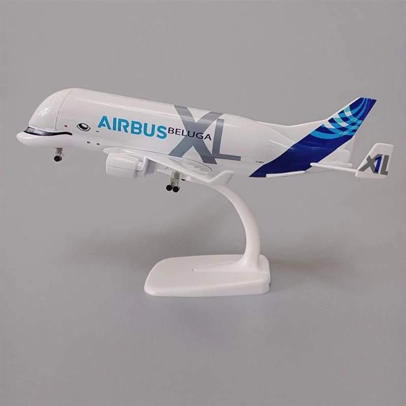 20 سنتيمتر طائرات النقل الكبيرة الديكور سبيكة ايرباص بيلوغا A300-600ST طائرة نموذج مصغر يموت الصب تحصيل الهدايا