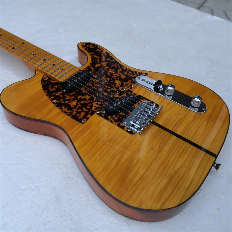 

Flame Maple Veneer 6-string Electric Guitar, Quality Stock, Professional Play Pro Piano, Free Shipping