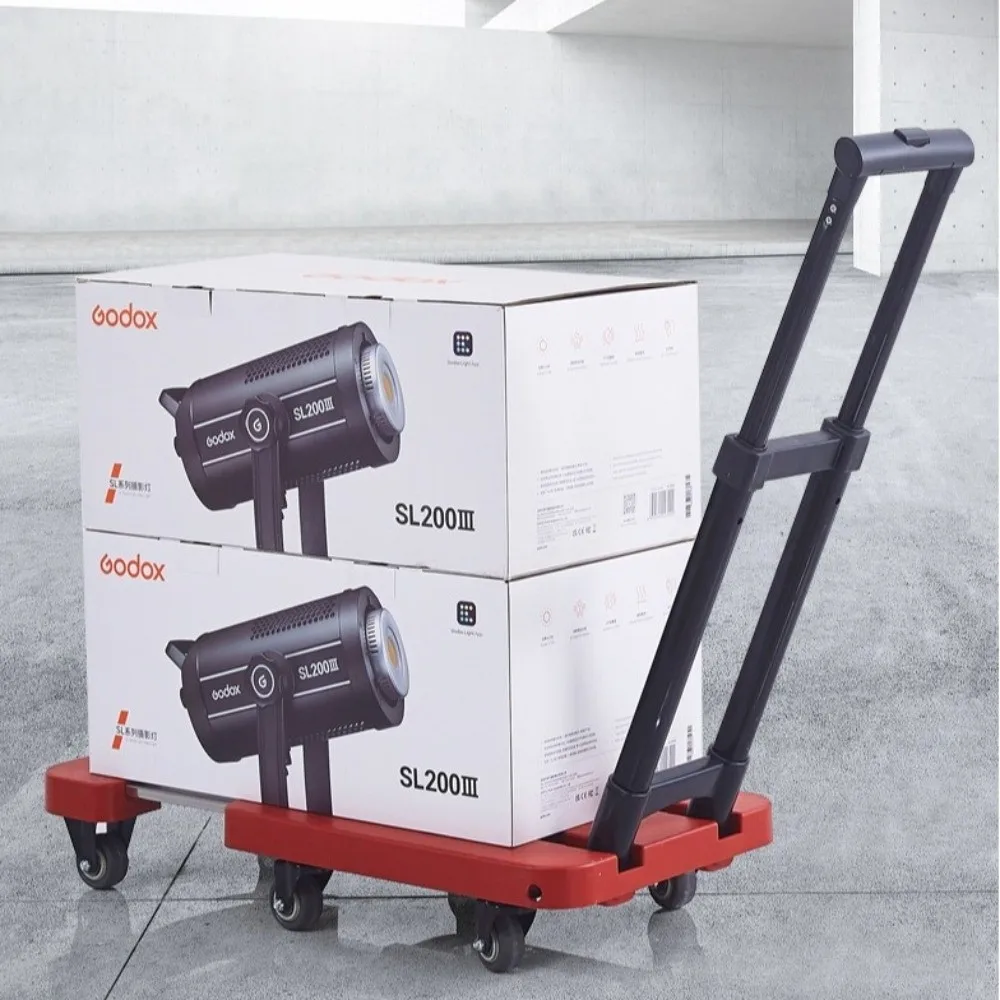 ヘビーデューティー4-6輪折りたたみ式ハンドトラック省力強力耐荷重フラットベッドカートポータブルトロリーカート倉庫用