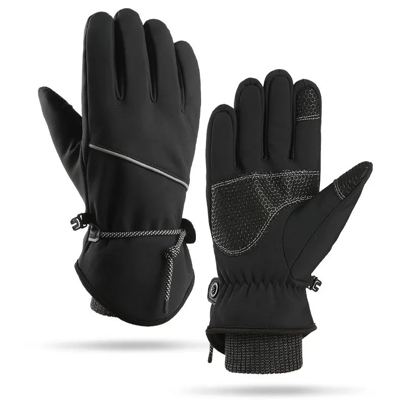 Winter Fietsen Ski Handschoenen Mannen Ultralichte Thermisch Warm Touchscreen Motorfiets Snowboard Accessoires