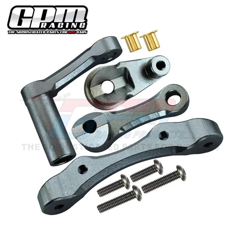 Set sterzo in alluminio CNC GPM per LOSI 1/10 BAJA REY / ROCK REY