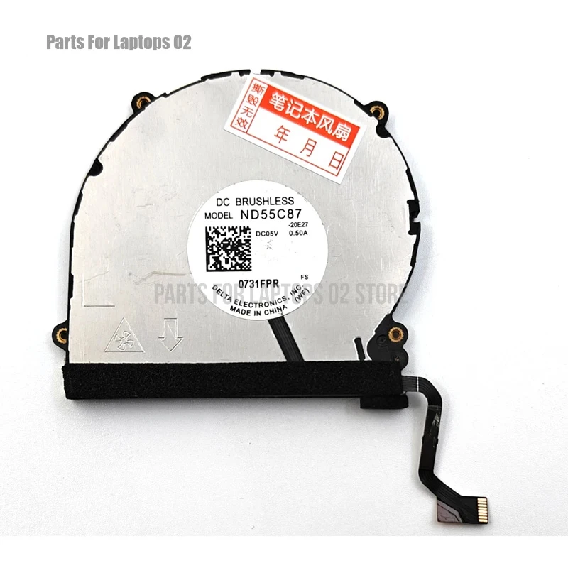 D New For Huawei MateBook X Pro 2021 MACHD-WFE9 MACHD-WFE9Q ND55C87 Laptop CPU Cooling Fan