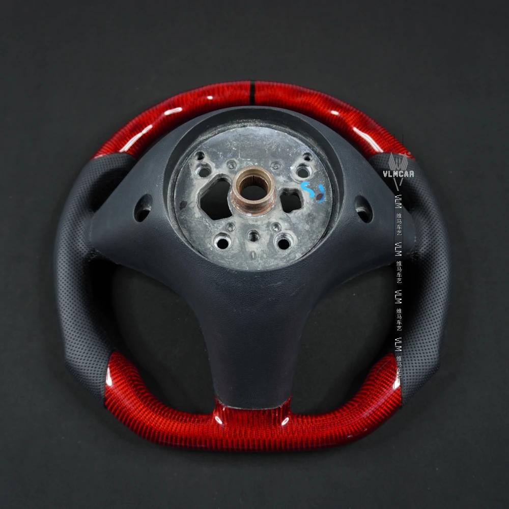 Carbon Fiber Steering Wheel For Mercedes-Benz ML350 ML63 W164 W166 & GLE350 GLE63 W166 2012-2018 Sporty Upgrade Enhanced Grip