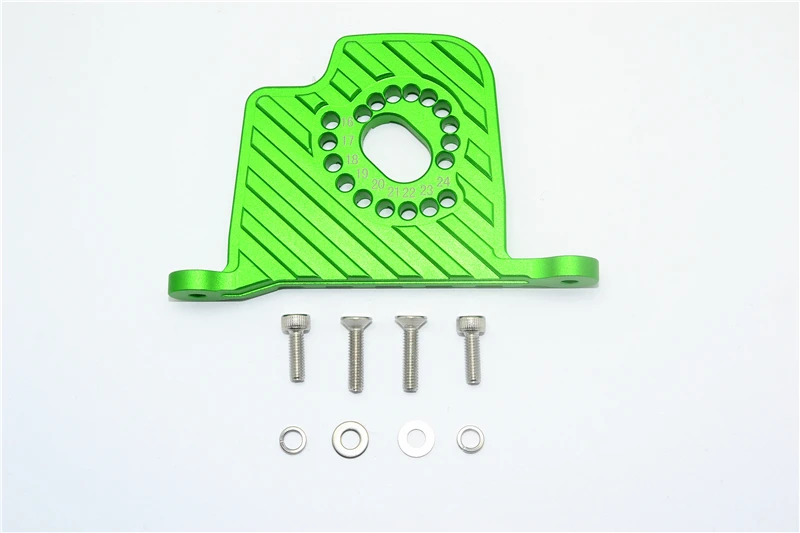 GPM LOSI 1/6 슈퍼 바하 레이 LOS05013 방열판이 있는 알루미늄 모터 마운트 플레이트용