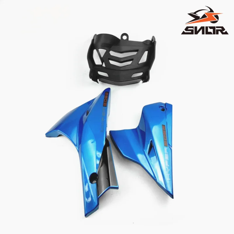 SNOR Plastic Motorcycle Side Panel Headlight Fairing Kit For TVS APACHE RTR 4V 160 180 HYPER EDGE Body Cover Spare Parts