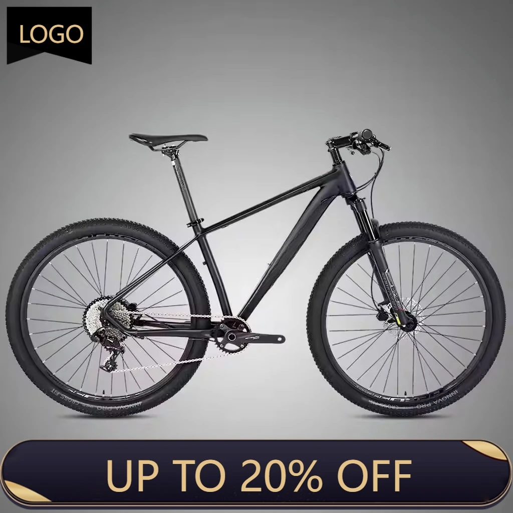 QQA Cheap 12-Speed Aluminum Mountain Bike 29 Inch Hydraulic Disc Brakes Full Shockproof Frame All Terrain Suspension