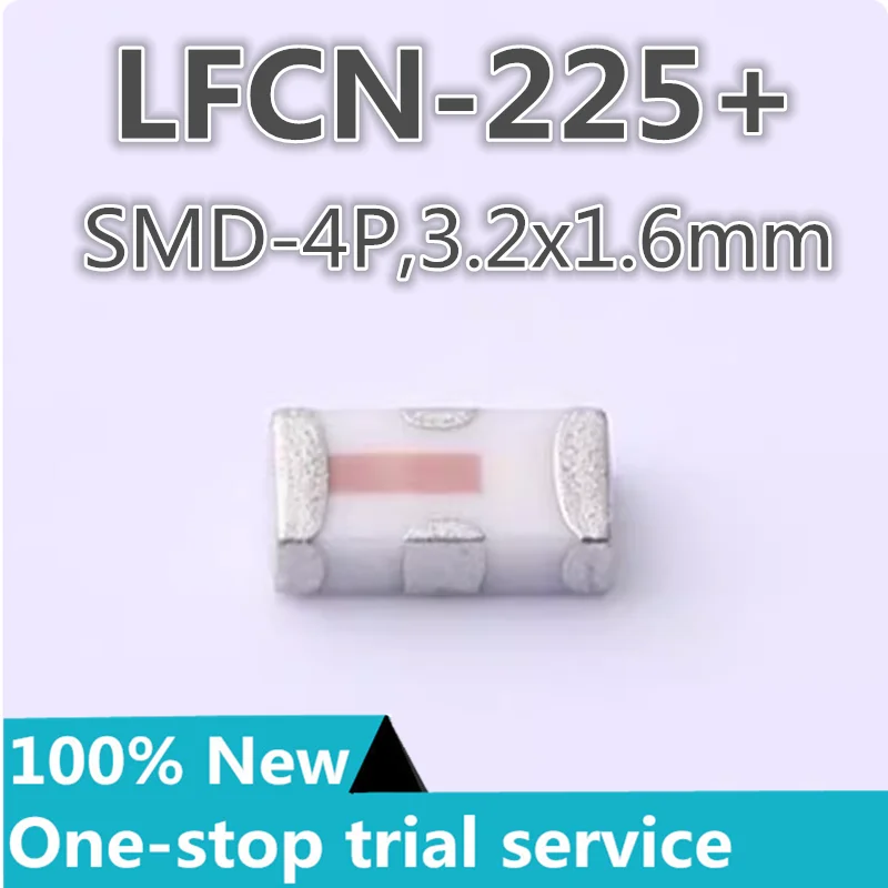 RF Filter Signal Conditioning Chip, SMD-4P, LFCN-80, LFCN-95, LFCN-225, novo, original, 3,2x1,6mm, 2-100pcs