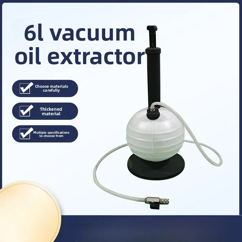 6L Pumping Machine Vacuum Oil Extractor Pump Liquid Extractor Oil Change Pump, suitable for automobiles and ships