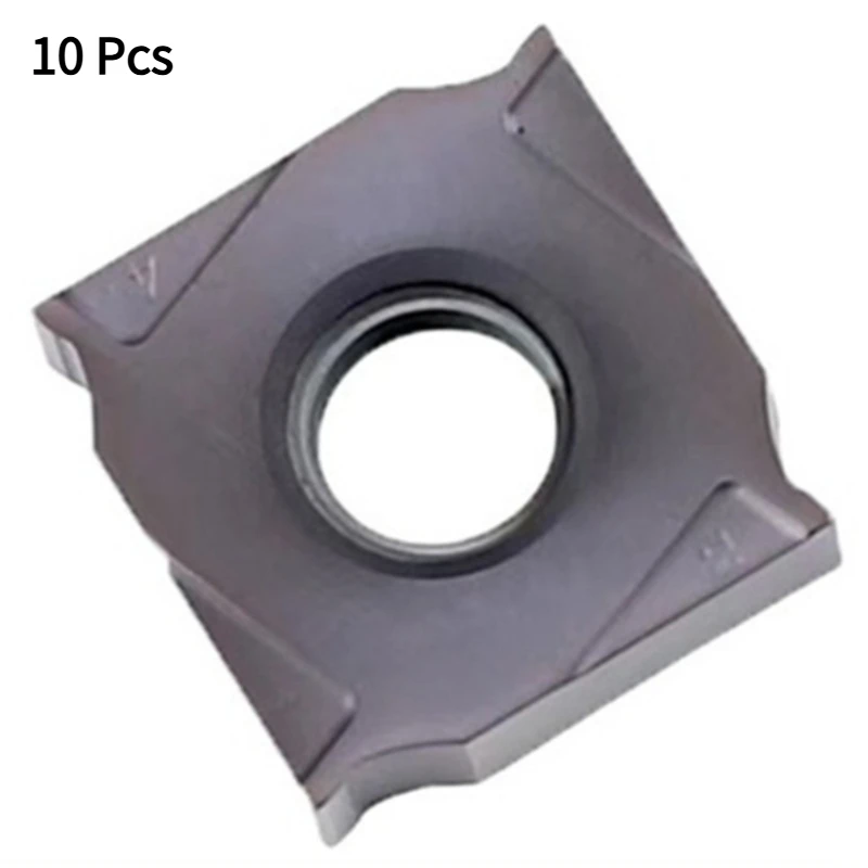 10 Pcs XSEQ1202/1203/12T3/1204/12T4 YBG302 Three-sided Edge CNC Turning Blade