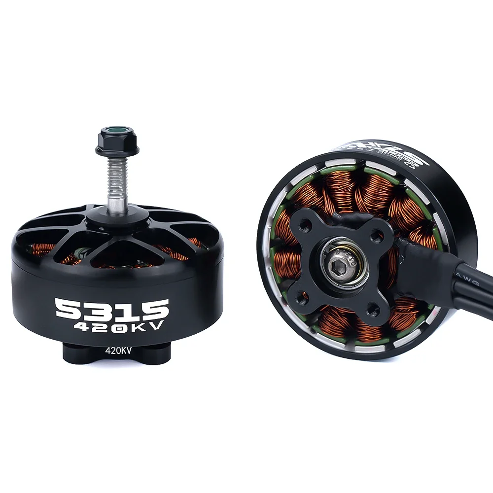 

Axisflying 5315 Brushless Motor 420KV 6-8S for 15inch FPV Long Range Drone DIY Part- New Launch Large FPV Motor