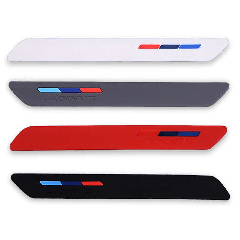 Image of runmade Universal Auto Vorne Hinten Stoßstange Sport Protector Eckenschutz Gummistreifen Seite Stoßstange Schutz Schutz Anti-Scratch Pad