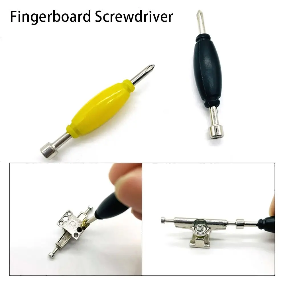 1/6 Stuks Mini Toets Schroevendraaier Vinger Board Accessoire voor Tieners Volwassenen Schroevendraaier DIY Reparatie Tool Moer Driver