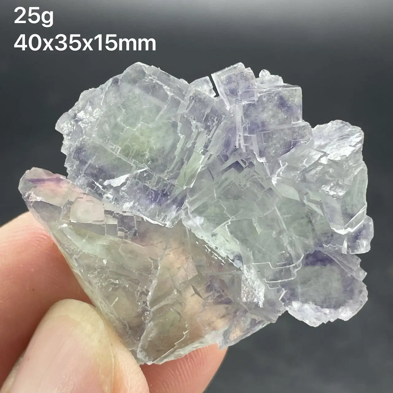 

New 100% natural xianghualin fluorite purple phantom clean healing crystal from Xianghualing