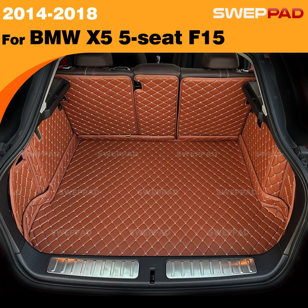 For BMW X5 5-seat F15 2014-2018 17 16 15 Auto Full Coverage Trunk Mat Car Protective Pad Cargo Liner Interior Accessories