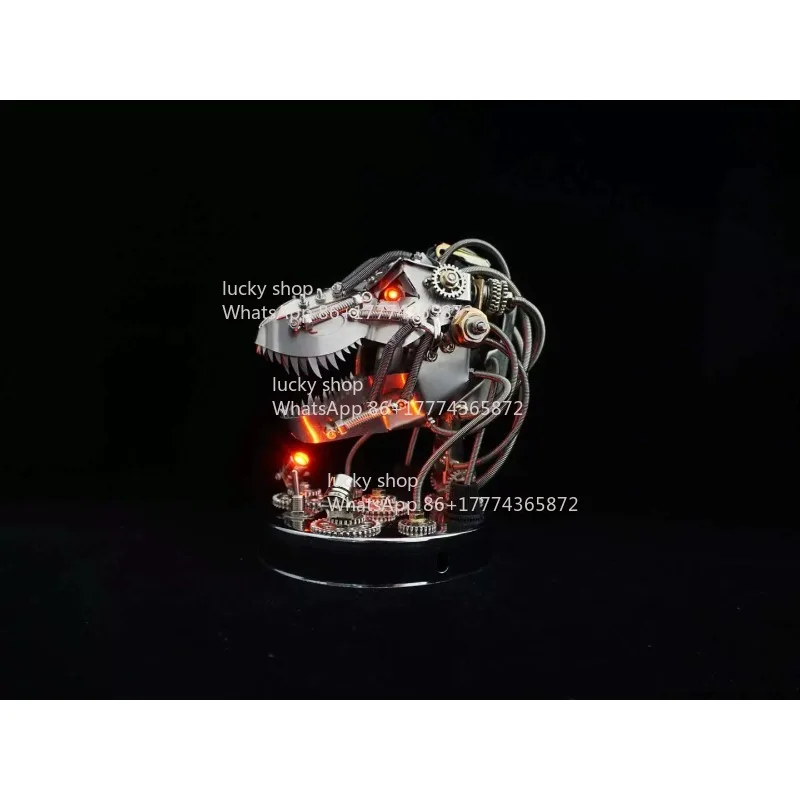 Metal Assembly Model Movable Machinery Building Block Ornament Three-dimensional Puzzle
