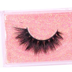 Mink Fake Eyelashes 3D Mink Lashes natural handmade volume soft lashes long eyelash extension real mink eyelash for makeup D103