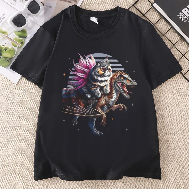 Dungeon Crawler Carl T-Shirt Men Women Princess Donut & Mongo Tee Casual Short Sleeve Fantasy Book Reader Tshirt Clothing