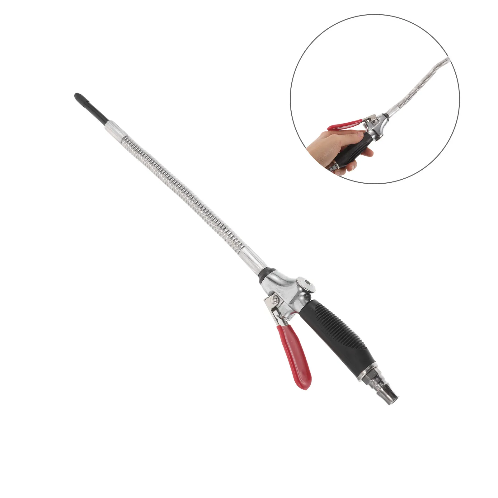 

Swiveling Air Nozzle Blow Gun High Pressure Pneumatic Blower For Car Detailing Pc Cleaning Industrial Use Air Duster Tool