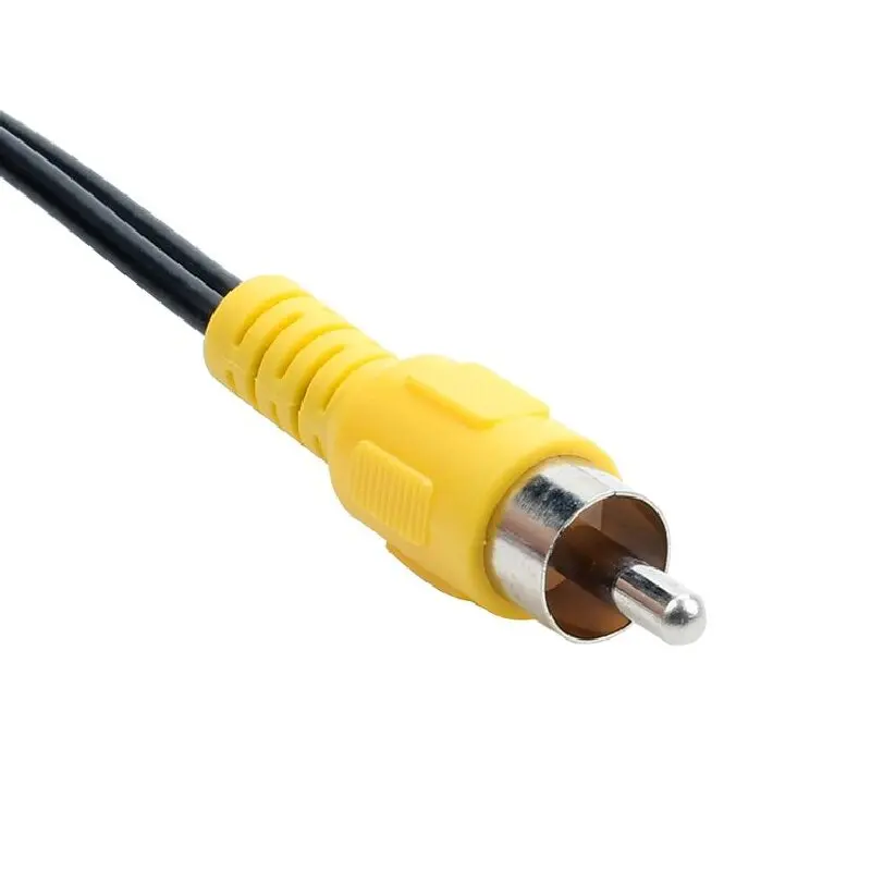 RCA Splitter Cable Single to Dual Lotus Head Bass Cannon Line Audio Adapter 1 Lotus to 2 Lotus Pair for Home Theater Sound Syste