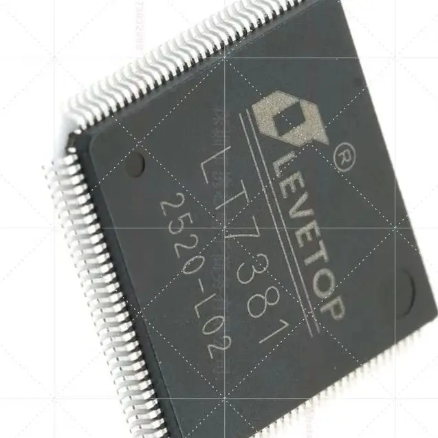 LT7381 LQFP‑128 LCD Driver IC 1024*768 Resolution Display‑Control Chip